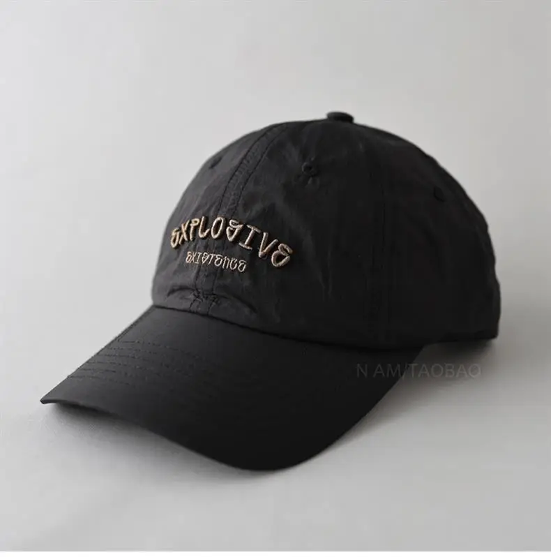 Men 3D Embroidered Baseball Cap Brown NAMA — feature 1