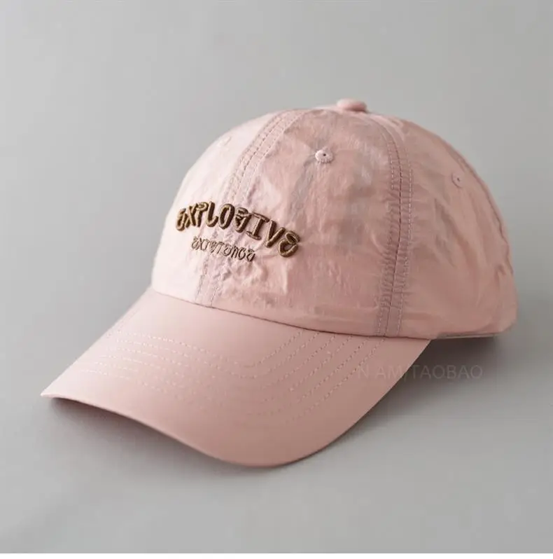 Men 3D Embroidered Baseball Cap Brown NAMA — feature 3