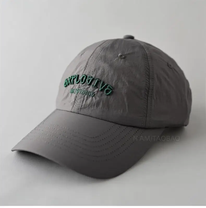Men 3D Embroidered Baseball Cap Brown NAMA — feature 7