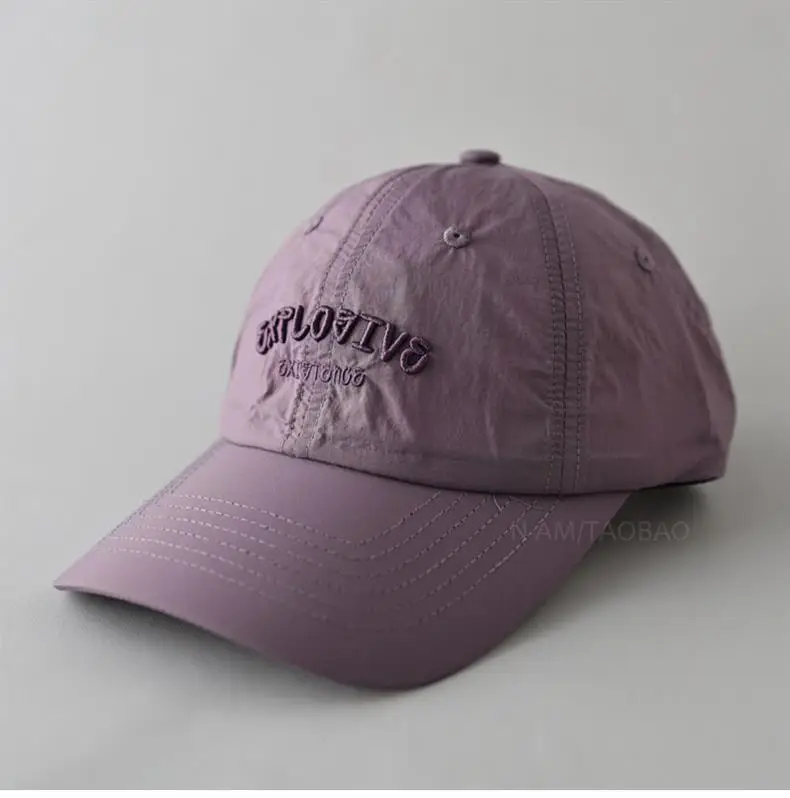 Men 3D Embroidered Baseball Cap Brown NAMA — feature 9