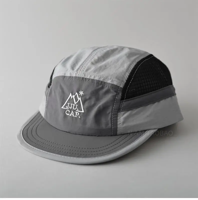 Men's Green Mesh Baseball Cap with Logo — feature 12