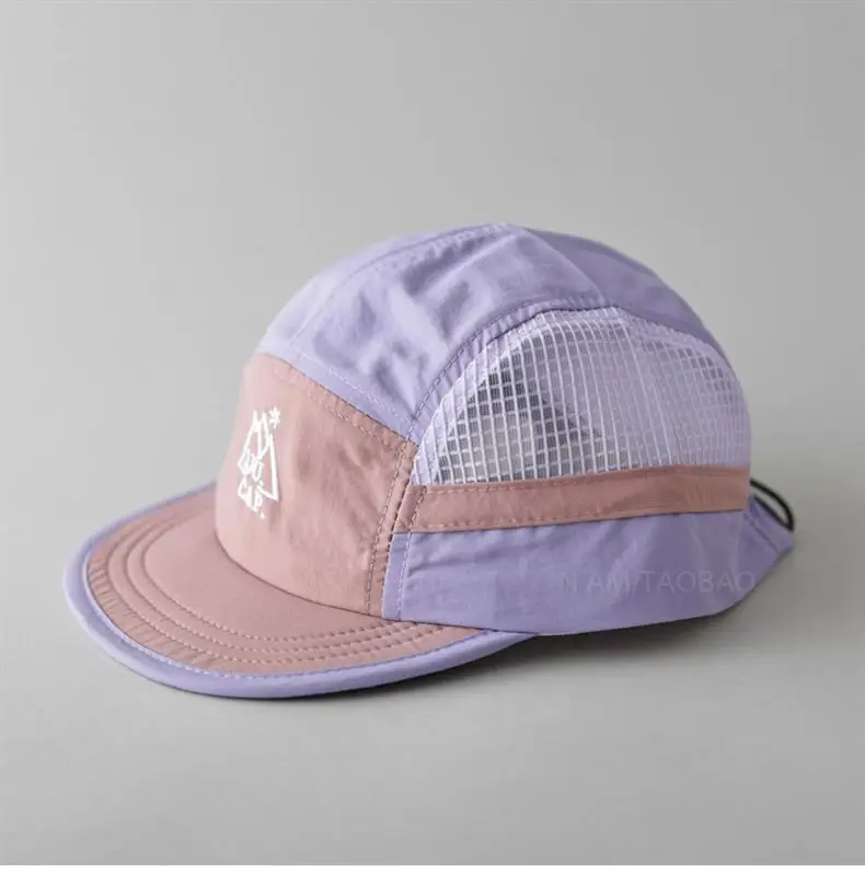 Men's Green Mesh Baseball Cap with Logo — feature 8