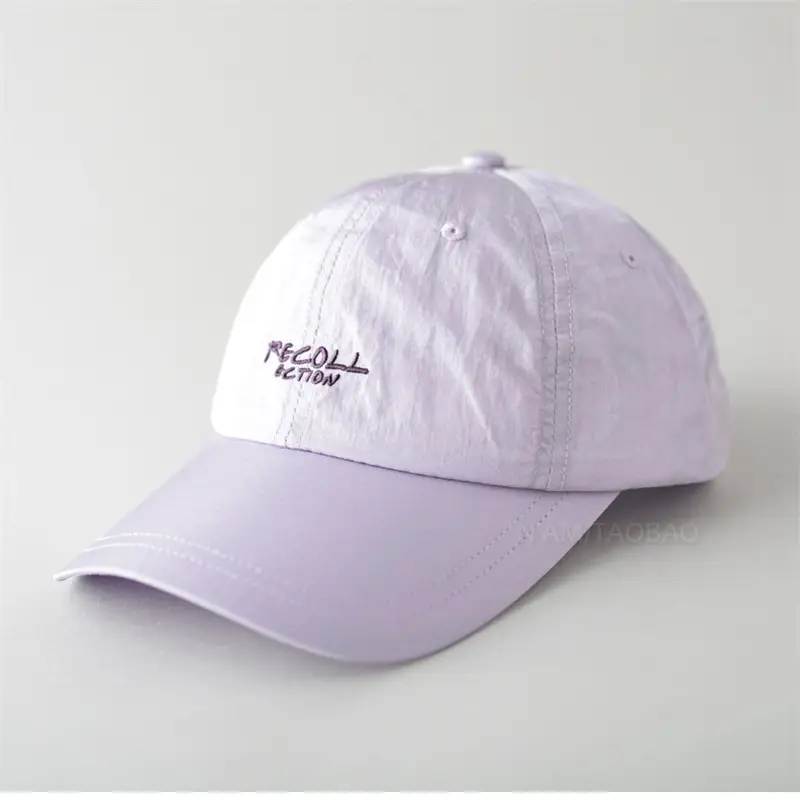 Men's Black Recolor Embroidered Baseball Cap