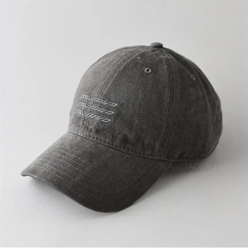 Brown Embroidered Baseball Cap for Men Women — feature 1