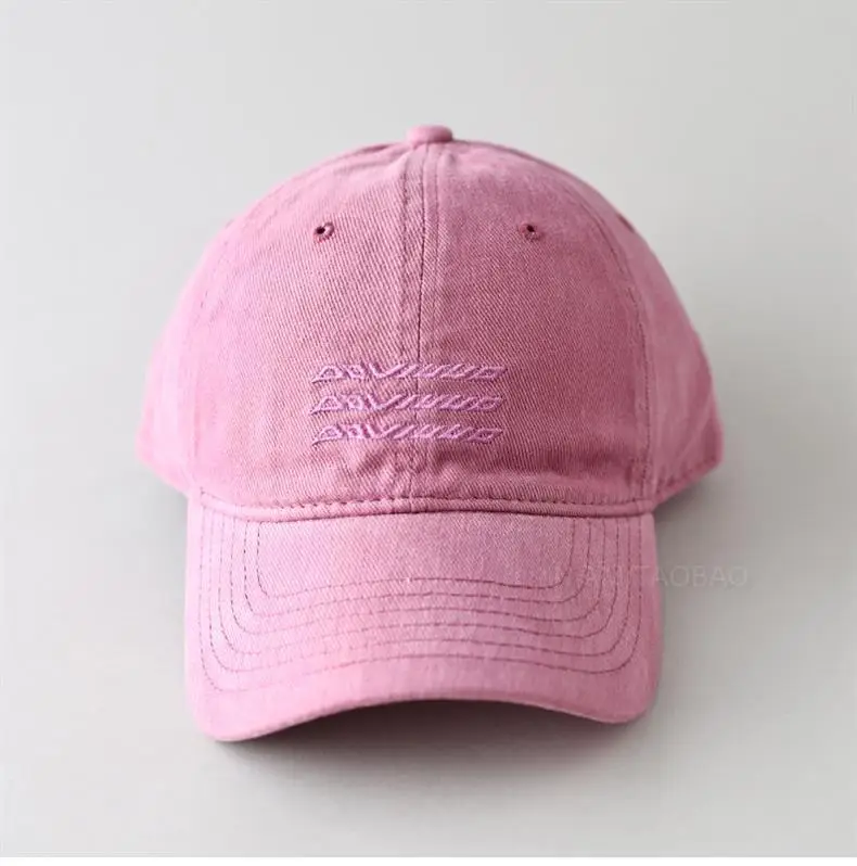 Brown Embroidered Baseball Cap for Men Women — feature 11