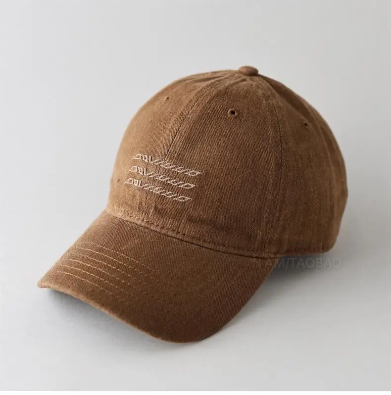 Brown Embroidered Baseball Cap for Men Women — feature 2
