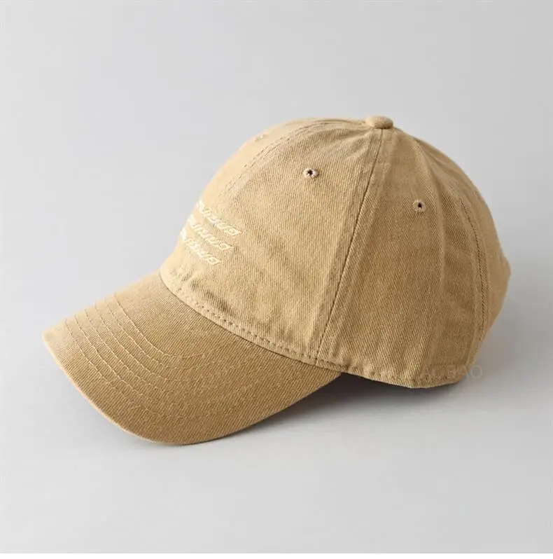 Brown Embroidered Baseball Cap for Men Women — feature 8