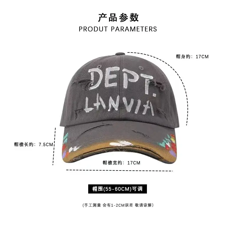 Women's Black Graffiti Cap with Colorful Embroidery — feature 19