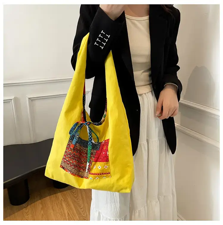 2025 Ethnic Floral Patchwork Shoulder Bag for Women — feature 15