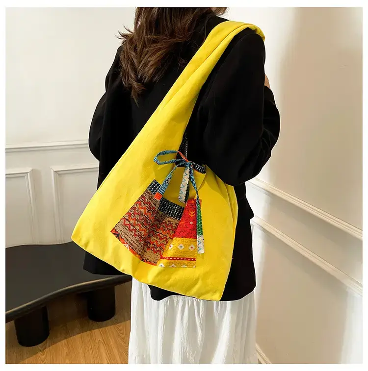 2025 Ethnic Floral Patchwork Shoulder Bag for Women — feature 9