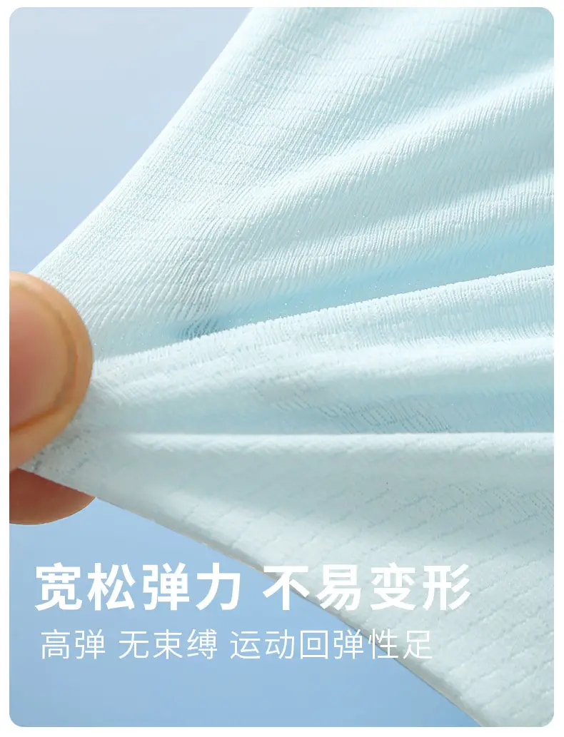 Children's New Spring Training T-Shirt Light Blue Sweat Wicking — feature 12