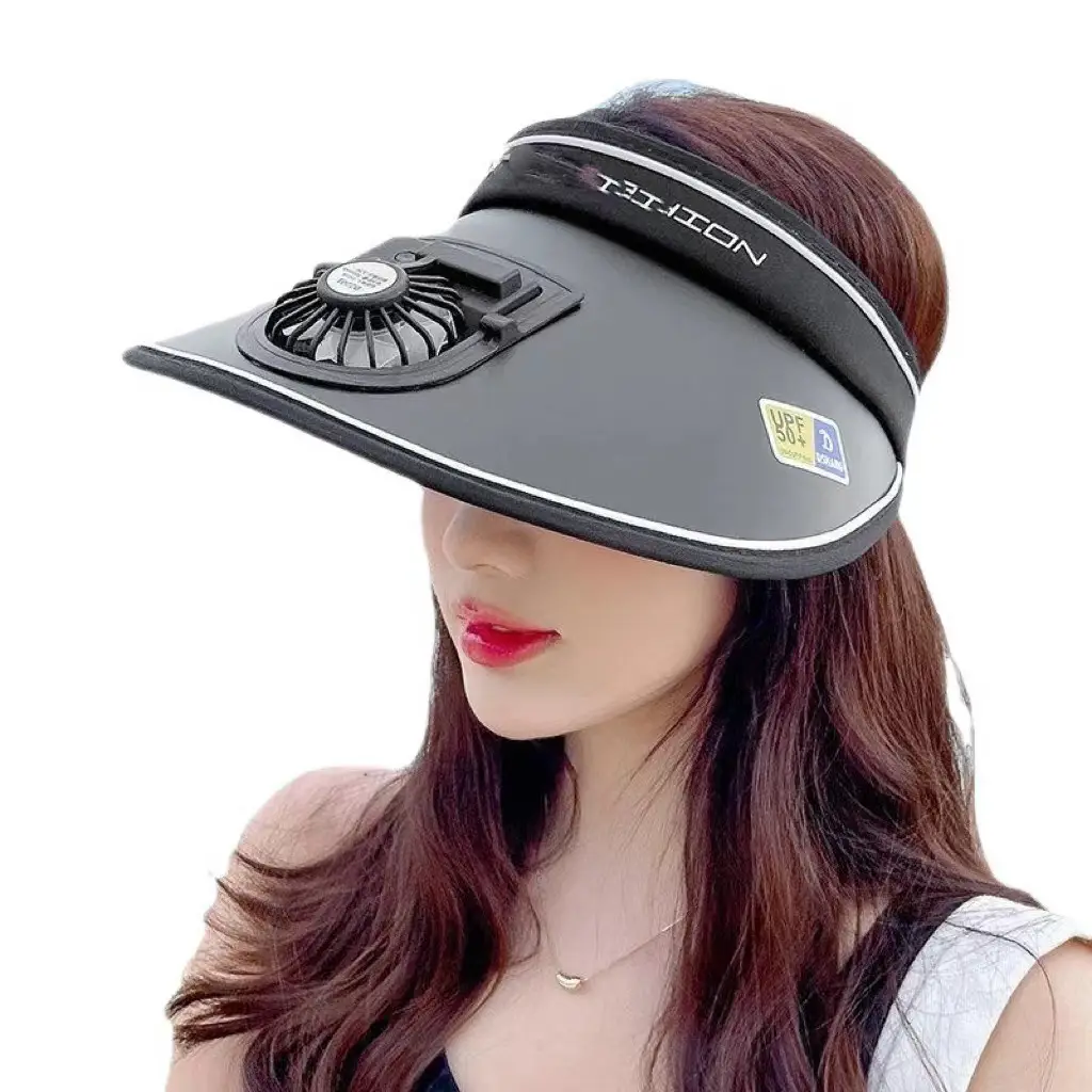 Sunscreen Sun Hat USB Charging Fan Hat Summer Adult Hat Men's and Women's Empty Hat Women's Sunshade Sun Hat