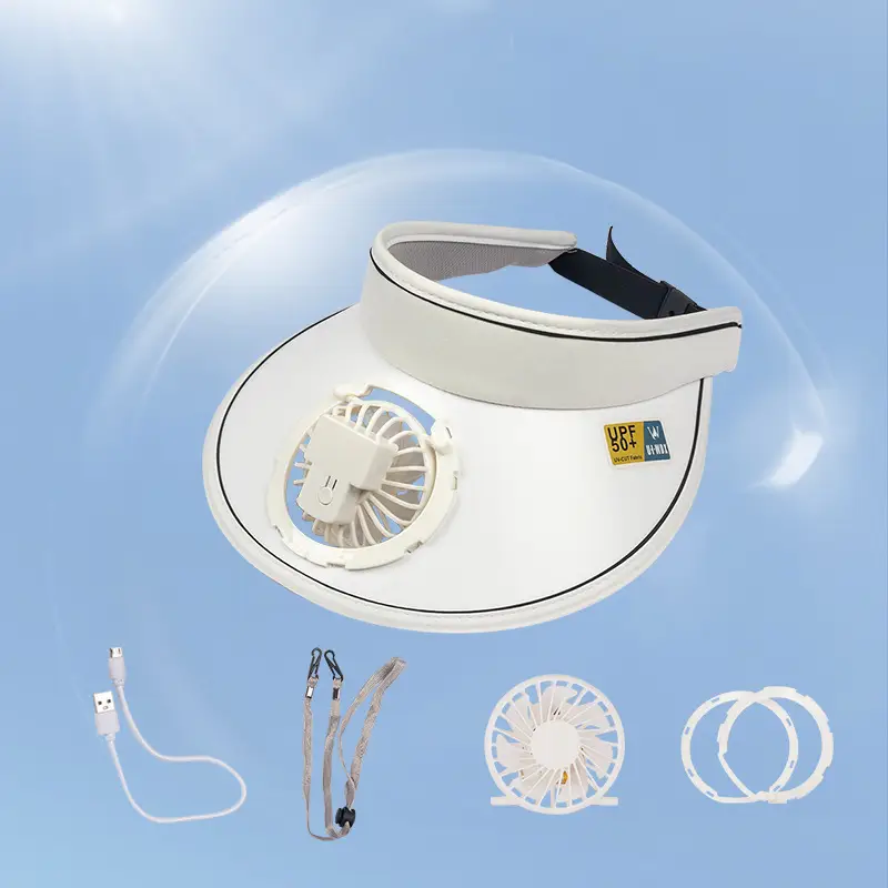 Sunscreen Sun Hat USB Charging Fan Hat Summer Adult Hat Men's and Women's Empty Hat Women's Sunshade Sun Hat