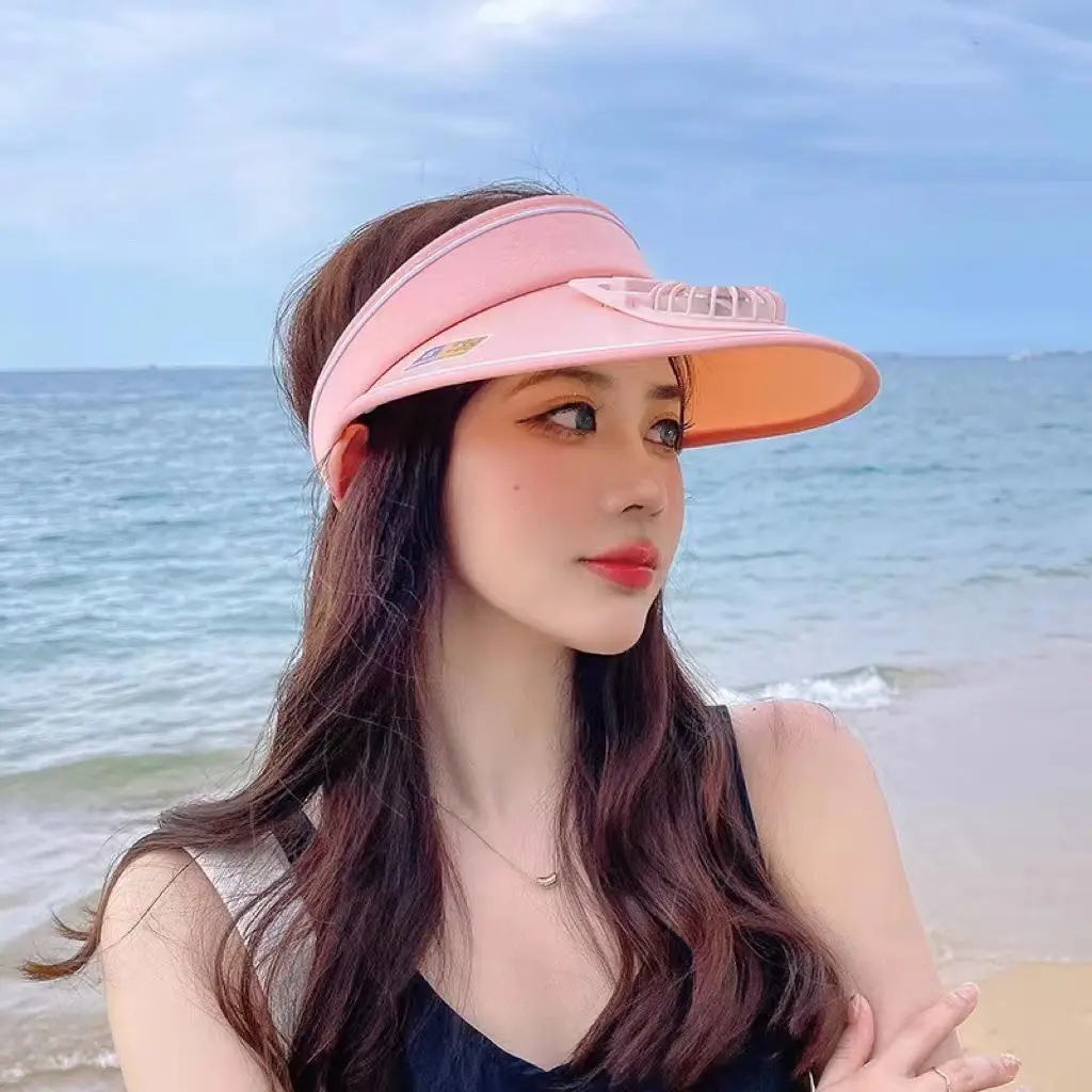 Sunscreen Sun Hat USB Charging Fan Hat Summer Adult Hat Men's and Women's Empty Hat Women's Sunshade Sun Hat