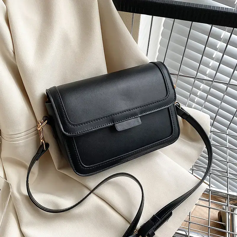 Women's 2022 Shoulder Bag Beige Brown Leather Crossbody - Image 2