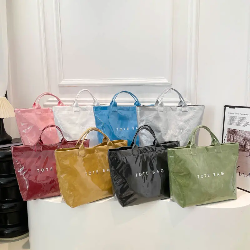 2025 Dupont Paper Tote Bag Large Capacity Women's Casual