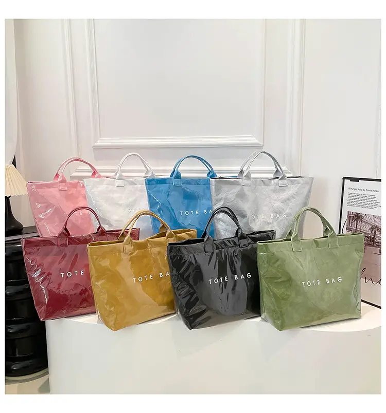2025 Dupont Paper Tote Bag Large Capacity Women's Casual — feature 11