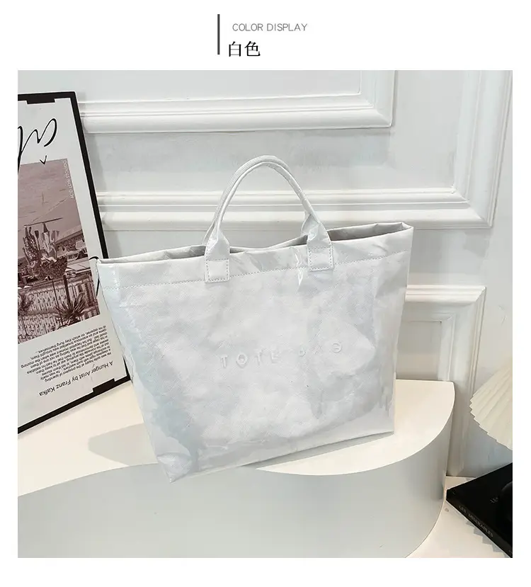2025 Dupont Paper Tote Bag Large Capacity Women's Casual — feature 13