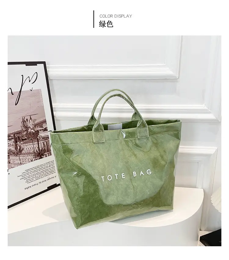 2025 Dupont Paper Tote Bag Large Capacity Women's Casual — feature 16