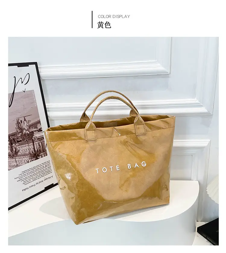 2025 Dupont Paper Tote Bag Large Capacity Women's Casual — feature 17