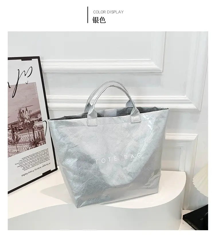 2025 Dupont Paper Tote Bag Large Capacity Women's Casual — feature 18