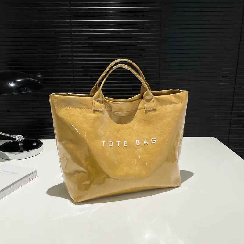 2025 Dupont Paper Tote Bag Large Capacity Women's Casual