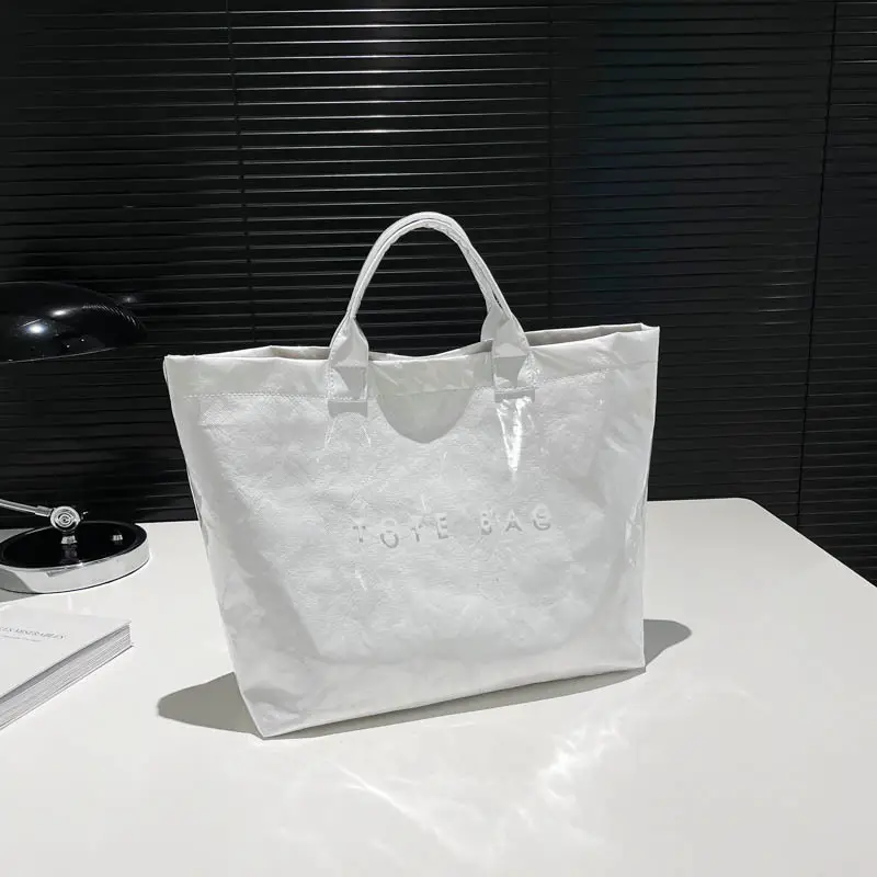 2025 Dupont Paper Tote Bag Large Capacity Women's Casual