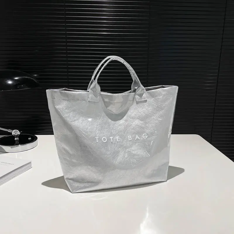 2025 Dupont Paper Tote Bag Large Capacity Women's Casual
