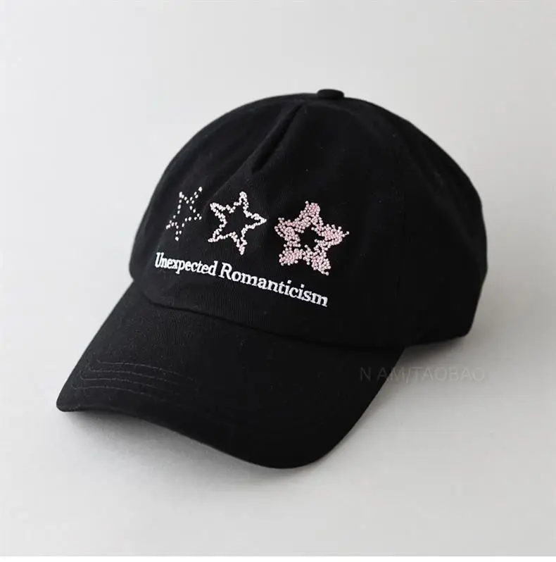 Korean-style Star Letter Cap for Women Men Sunshade Casual — feature 1