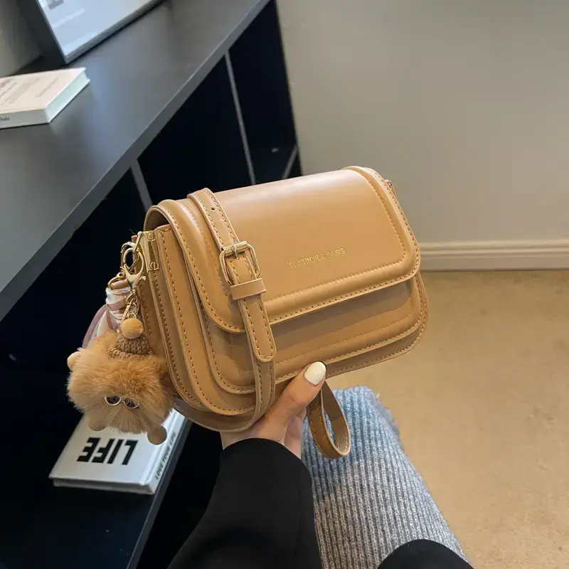 Retro Brown Crossbody Bag for Women 2024 - Image 6