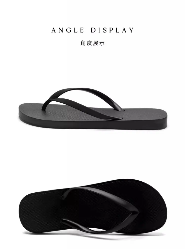 2025 Women's White Silicone Flip Flops Summer Beach Wear — feature 17