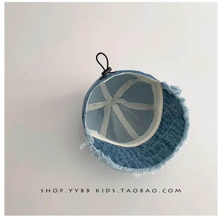 Baby Denim Hat Blue Winter Sunshade Cap — feature 10