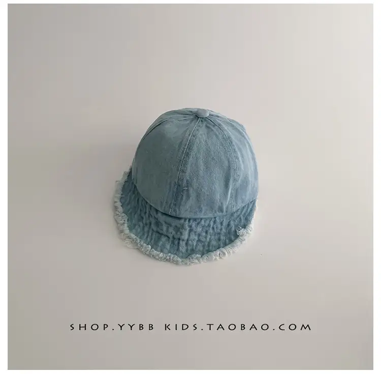 Baby Denim Hat Blue Winter Sunshade Cap — feature 13