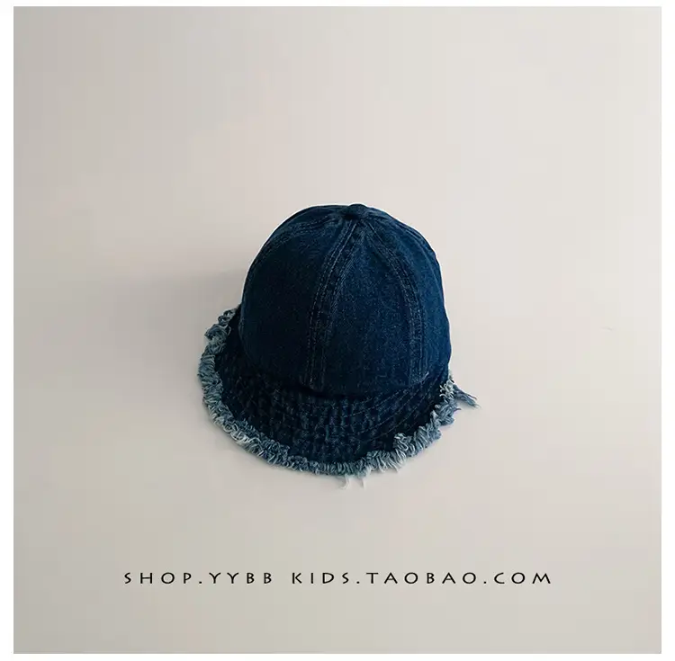 Baby Denim Hat Blue Winter Sunshade Cap — feature 14