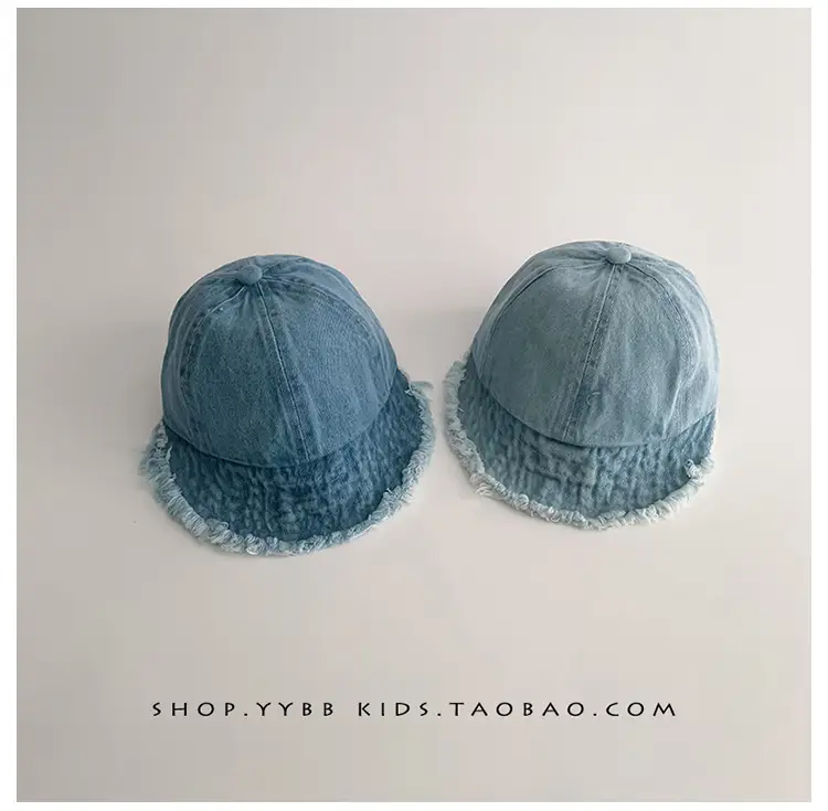 Baby Denim Hat Blue Winter Sunshade Cap — feature 6