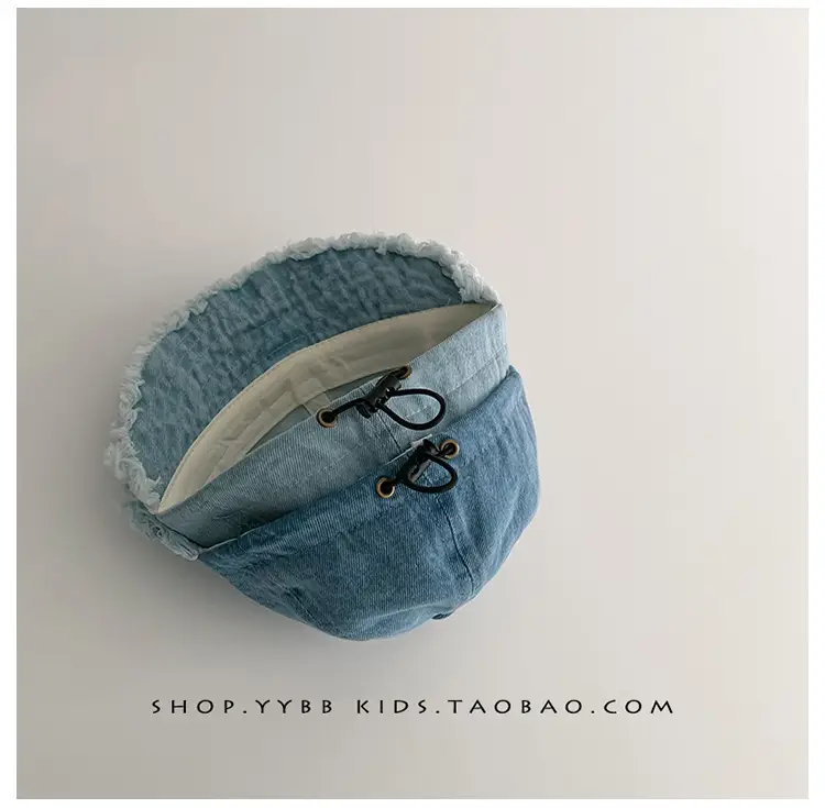 Baby Denim Hat Blue Winter Sunshade Cap — feature 9
