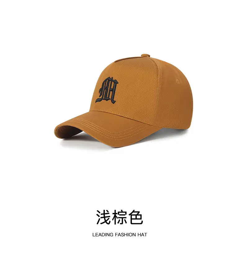 Men's Black High-top Baseball Cap with Wide Brim & Sunscreen — feature 16