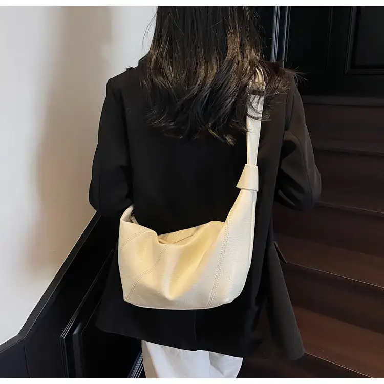 Silver Women's Shoulder Crossbody Bag Large Capacity 2025 — feature 34