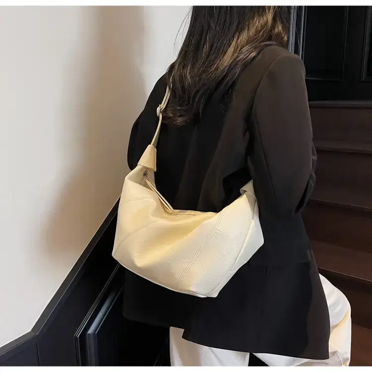 Silver Women's Shoulder Crossbody Bag Large Capacity 2025 — feature 37