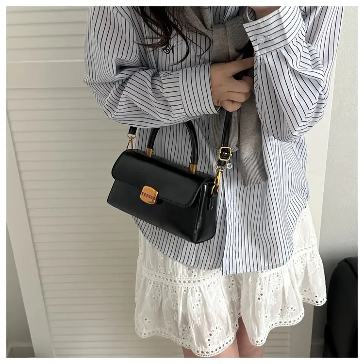 White Retro Square Handbag Women 2025 — feature 14