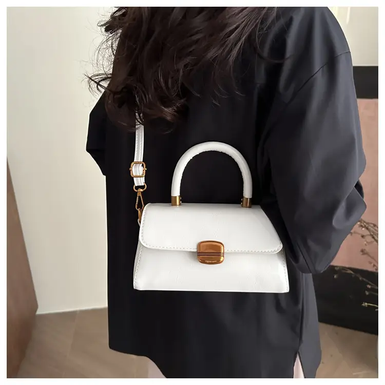 White Retro Square Handbag Women 2025 — feature 16