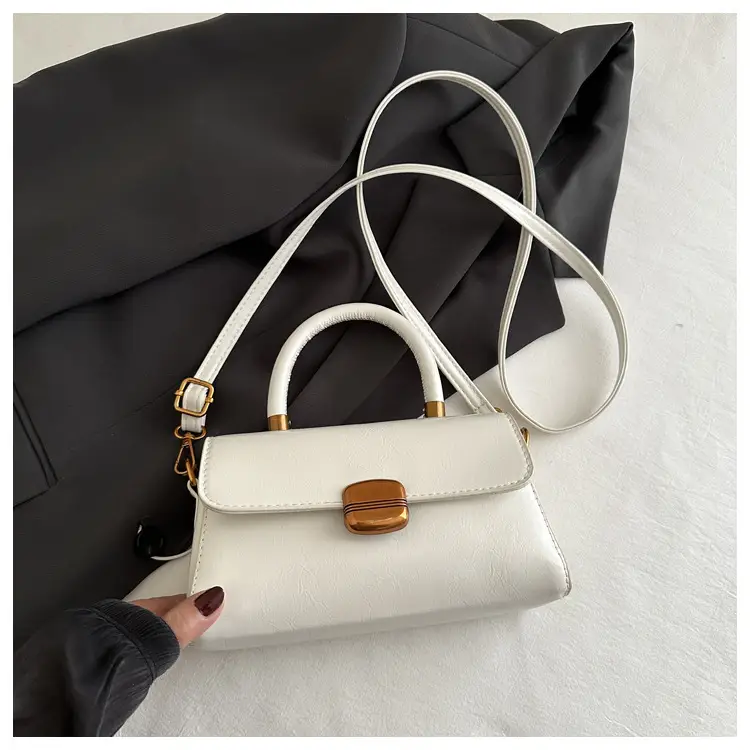 White Retro Square Handbag Women 2025 — feature 20