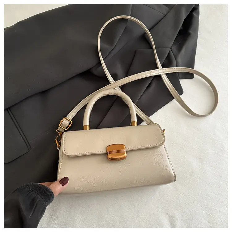 White Retro Square Handbag Women 2025 — feature 21