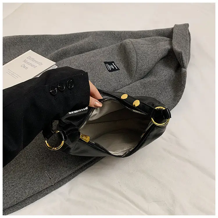 Black Glossy Crossbody Bag for Women 2025 — feature 46