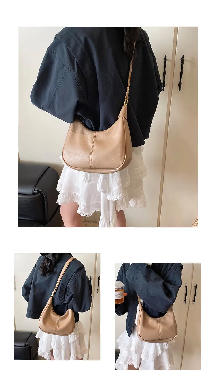 Black Glossy Crossbody Bag for Women 2025 — feature 5