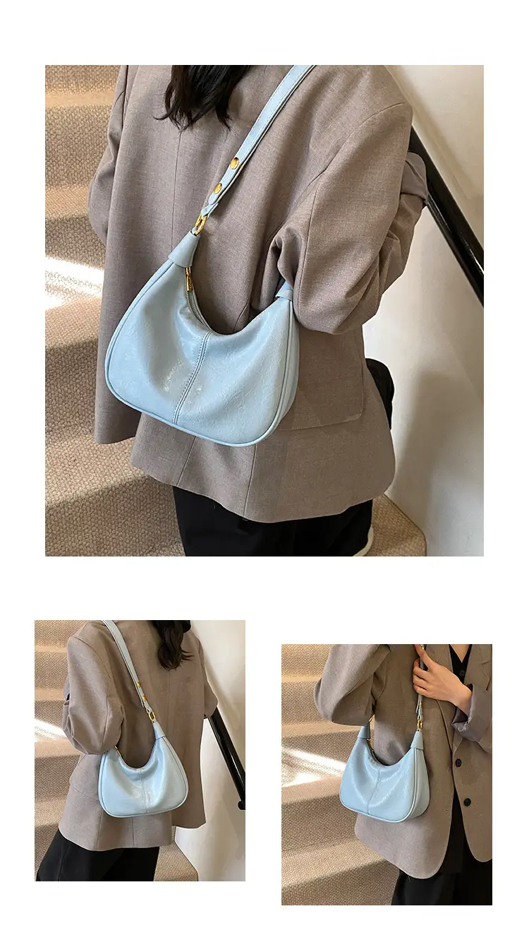 Black Glossy Crossbody Bag for Women 2025 — feature 9