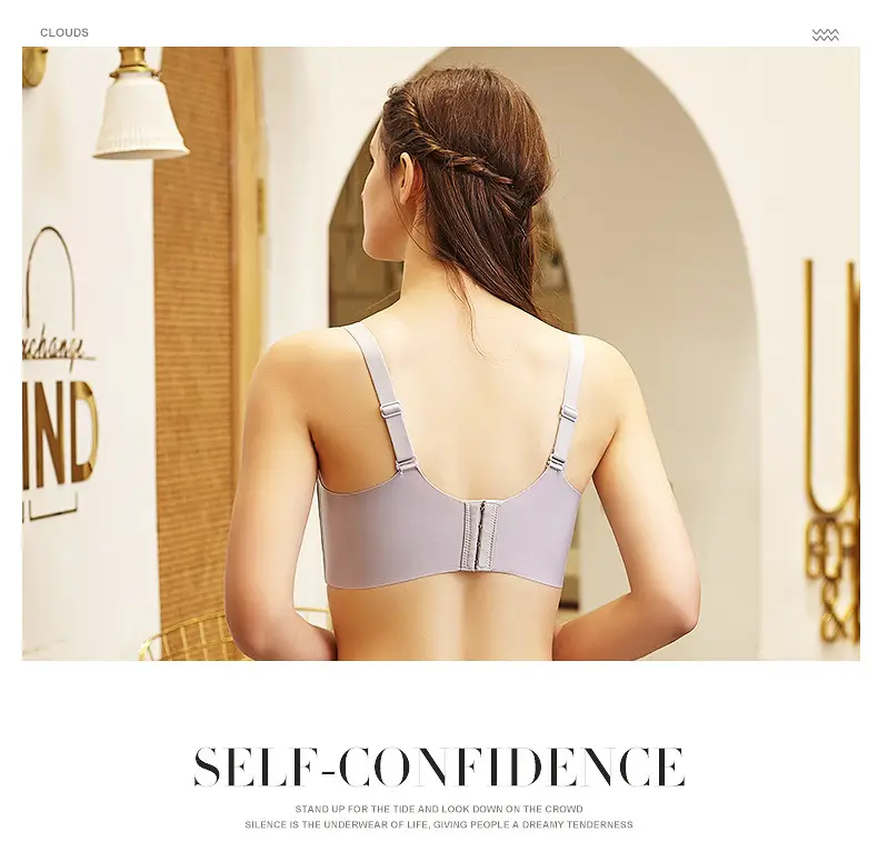 Anti-light Tube-type Underwear Women's Gather-wrapped Chest Large Chest Small Bra Thin Lace Bra New 2025 Explosions — feature 16