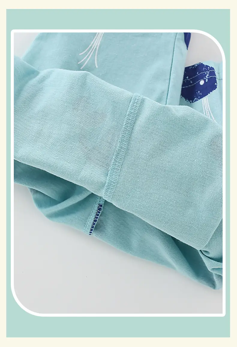 Malwee Boys Ocean Viles T-Shirt Shorts Set Light Blue — feature 4