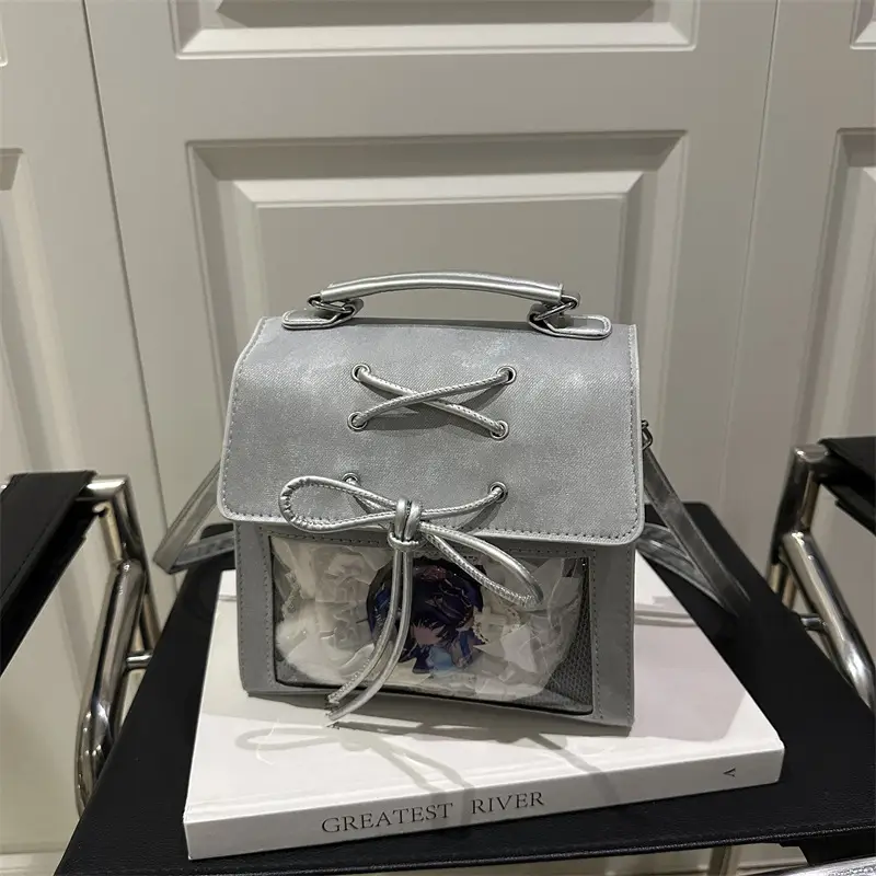 New Japanese Style Cream Pain Bag for Women