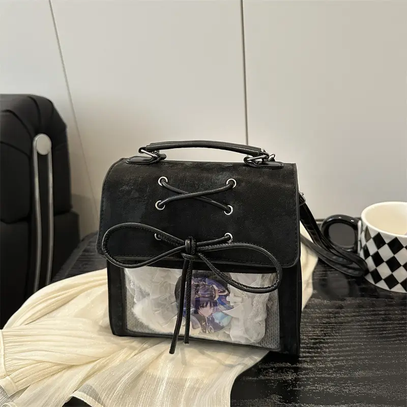 New Japanese Style Cream Pain Bag for Women
